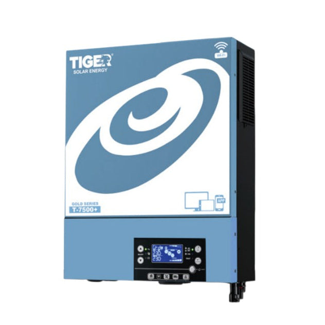 TIGER GOLD SERIES T7500+ 4.5KW Hybrid Solar Inverter | High-Efficiency Solar Power Solution